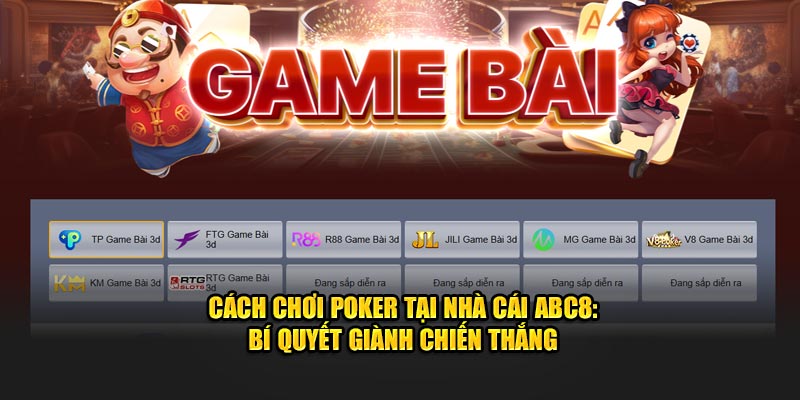 cách chơi poker